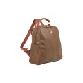 Verde Γυναικεία Τσάντα Πλάτης backpack Πούρο 16-7127-TAUPE ( Δωρο Verde εσαρπα -φουλαρι )