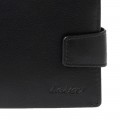 Δερμάτινο αντρικό πορτοφόλι με κουμπι Lavor 1-2115-μαυρο