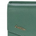 Γυναικείο δερμάτινο πορτοφόλι LAVOR Πράσινο 6000 (Δωρο γυναικειο νεσεσερ)