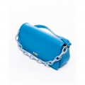Τσάντα ώμου VETA CELEST μπλε με διακοσμητική αλυσίδα 6043-6 (ΜΕ ΔΩΡΟ ΝΕΣΕΣΕΡ)