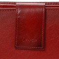 Lavor 1-6118 Μεγάλο Δερμάτινο Γυναικείο Πορτοφόλι με RFID κοκκινο