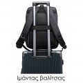 Lavor Ανδρικο Backpack Σακίδιο Πλάτης μαύρο Lavor-702 Black