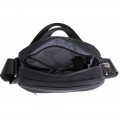 Lavor 708 Ανδρική Τσάντα Ώμου / Χιαστί σε μαυρο χρώμα