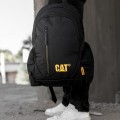 CAT Ανδρικό Υφασμάτινο Σακίδιο Πλάτης Caterpillar μαυρο 20L 83541-01