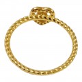 Δαχτυλίδι Ασημένιο 925 Prince silvero πλεκτο μονοπετρο Χρυσό με περλα και ζιργκον