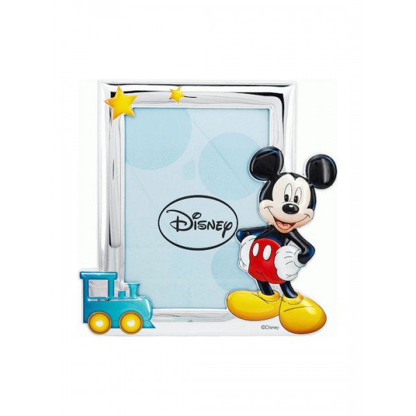 Disney Κορνίζα Ασημένια Mickey Mouse 13x18cm  D237-4LC