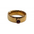 BD JEWELERY Δαχτυλιδι από ανοξειδωτο ατσαλι χρωμα χρυσο HRK-2009