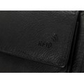 Ανδρικό Δερμάτινο Πορτοφόλι LaVor RFID Μαυρο lavor-3796-black
