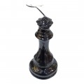 Πασχαλινή Λαμπάδα χιουμοριστικη μεγαλο πιονι σκακι μαυρη Βασιλισσα 20cm LM-9005-black