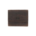 Δερμάτινο αντρικό Πορτοφόλι Μικρού μεγέθους καφε Lavor-1-7541-brown