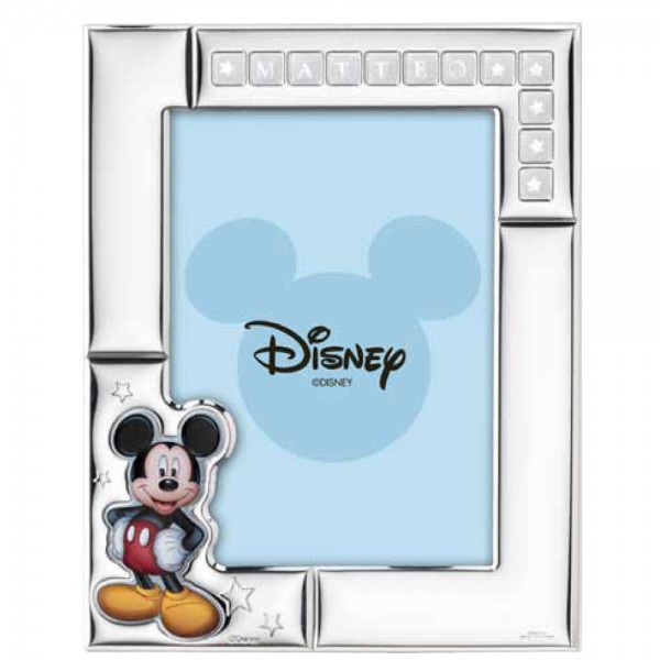 Disney Κορνίζα Ασημένια Mickey Mouse 13x18cm D380-4lc